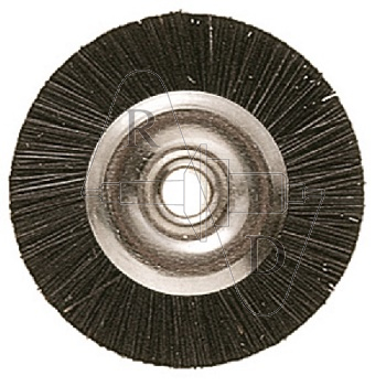 Miniaturbürste  Ø 17 mm  schwarz
