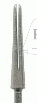 Mandrell   Ø 4,2mm - 18mm für Schmirgelpapier konisch