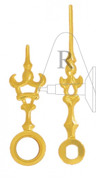 Zeiger Regulator 35 mm gelb