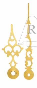 Zeiger Regulator 46 mm gelb