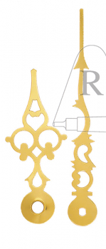 Zeiger Regulator 87 mm gelb