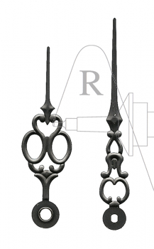 Zeiger Regulator 87 mm schwarz