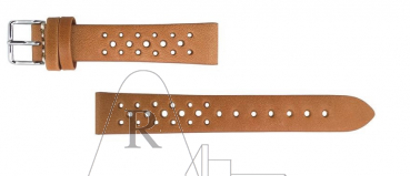 Lederband für Uhren Fargo Golf  18 mm