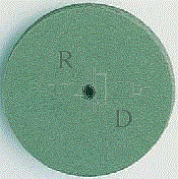 Goldino grün  Scheibe   Ø 22mm, L 3,0mm