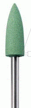 Goldino grün  Spitze   Ø 5,5mm, L 15,5mm