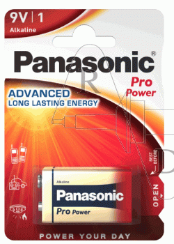 Panasonic 9V Block       6LR61