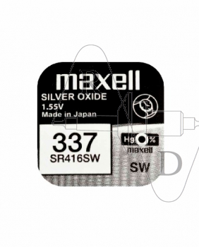 M 337  Maxell Knopfzelle    SR416SW 1,5V
