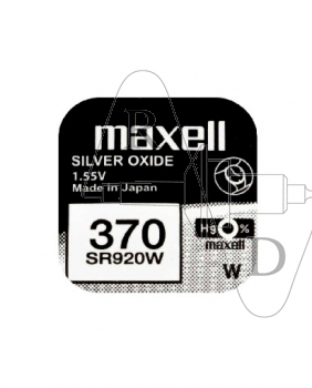 M 370  Maxell Knopfzelle    SR920W 1,5V