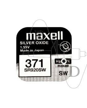 M 371  Maxell Knopfzelle    SR920SW 1,5V