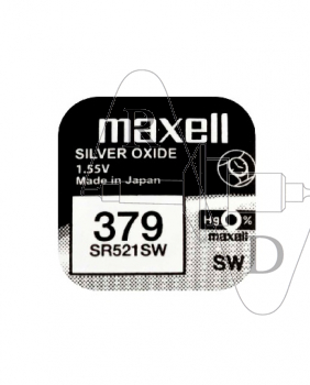 M 379  Maxell Knopfzelle    SR521SW 1,5V