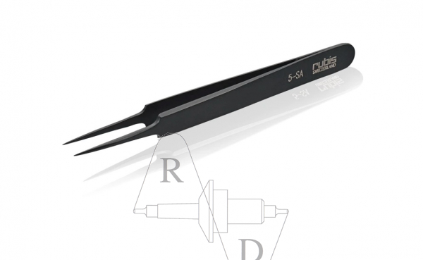 Pinzette 5-SA-TF  beschichtet