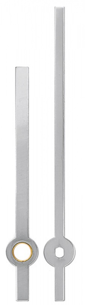 Zeiger Balken 80 mm silbern