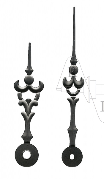 Zeiger Regulator 100 mm schwarz