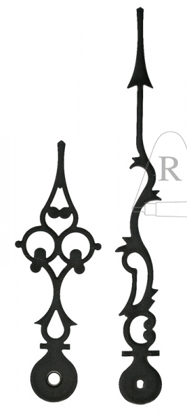 Zeiger Regulator 160 mm schwarz