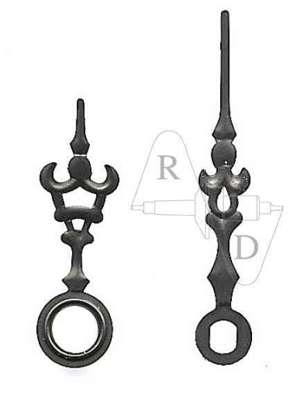 Zeiger Regulator 35 mm schwarz