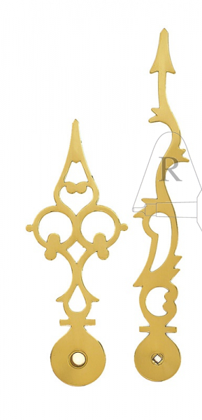 Zeiger Regulator 110 mm gelb