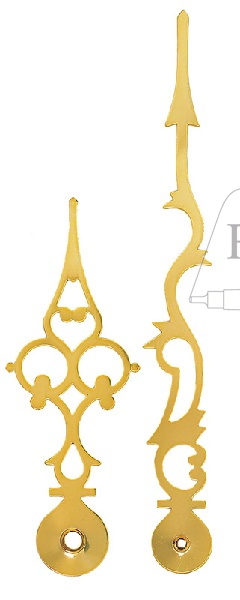 Zeiger Regulator  135 mm gelb