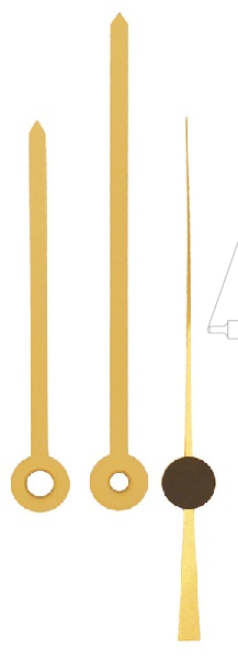 Zeiger Balken  90 mm gelb