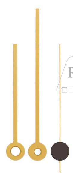 Zeiger Balken  80 mm gelb