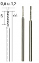 Diamantierte Spiralbohrer