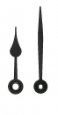 Zeiger Regulator 63 mm schwarz