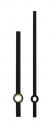 Zeiger Balken 80 mm schwarz