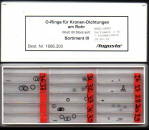 Augusta Sortiment Dichtungsringe für Krone und Drücker III