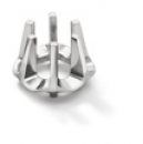 Fassung Weißgold 585  3,2 mm