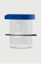Reinigungsglas 600ml mit Deckel